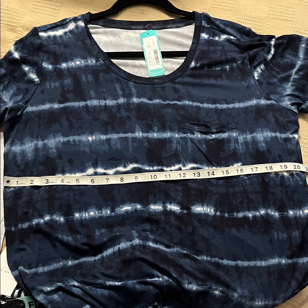 Market and Spruce Navy Blue Tie-Dye Women's Dress in size 2x - NWT - Picture 5 of 5